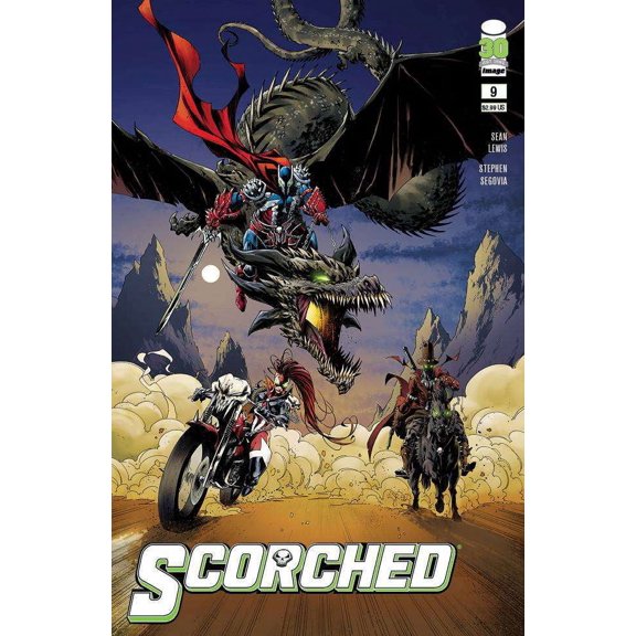 Scorched, The #9B VF ; Image Comic Book