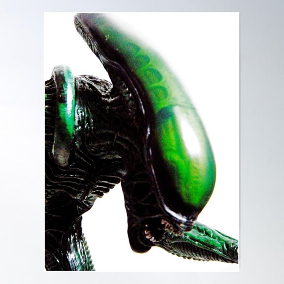 Scorching Alien Poster Wall Art, Modern Wall Decor For Living Room Bedroom, 8x12 UNFRAMED
