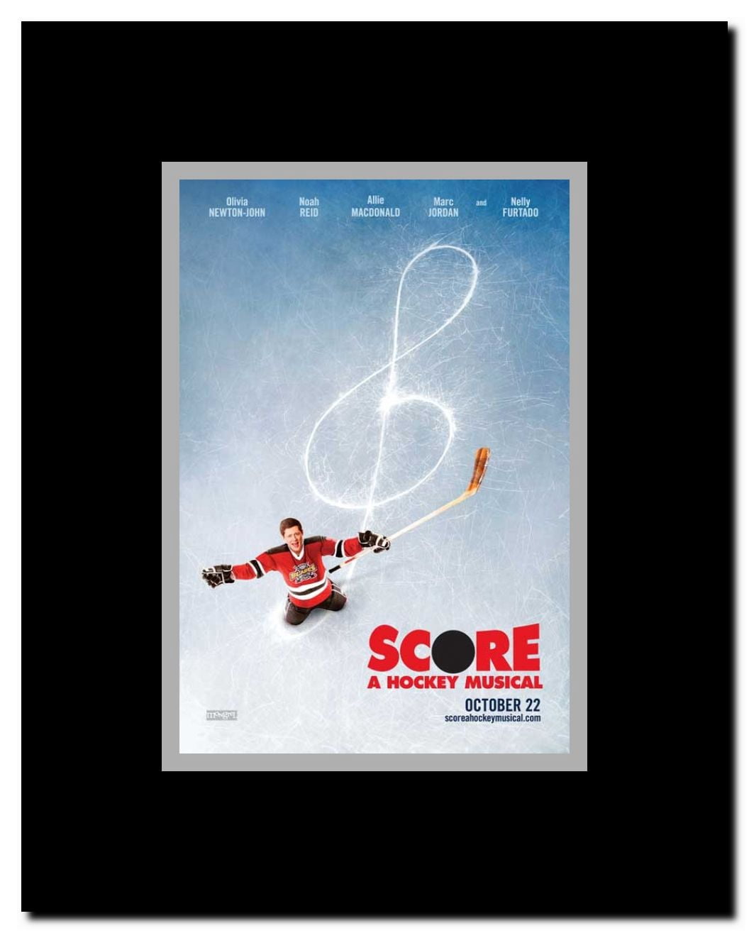 Score: A Hockey Musical Framed Movie Poster