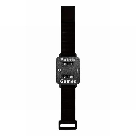 Score Keeper Wristband, Big Screen Adjustable, Counter Wrist Strap with Score Display, Tennis Scoreboard for Adults Scorekeeper, Sports Accessories, Wrist Counter for Men Women Outdoor, 1 Pcs