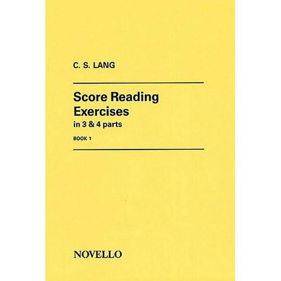 Score Reading Exercises - Book 1