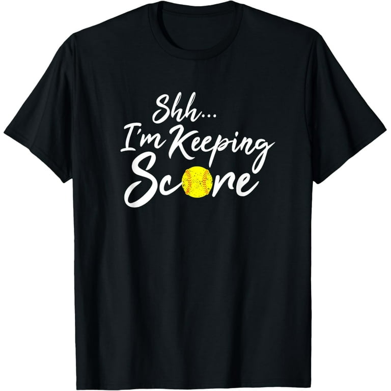 Scorekeeper Gift Funny Baseball Team Score Book Keeper Shirt Scorekeeper Gift Funny Baseball Team Score Book Keeper Shirt