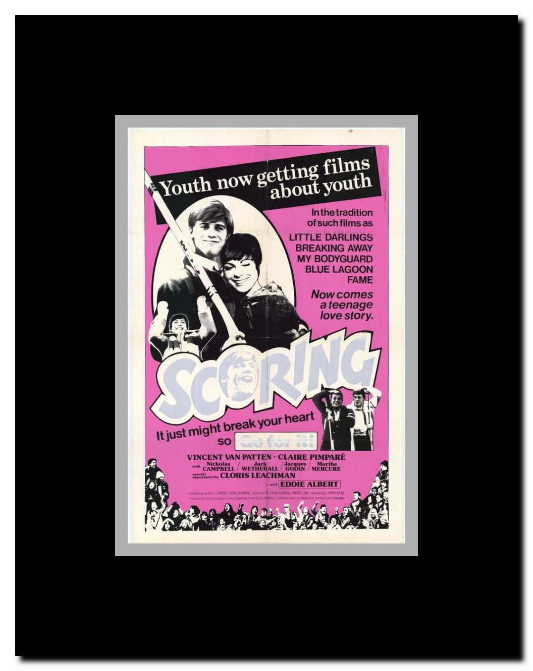 Scoring Framed Movie Poster