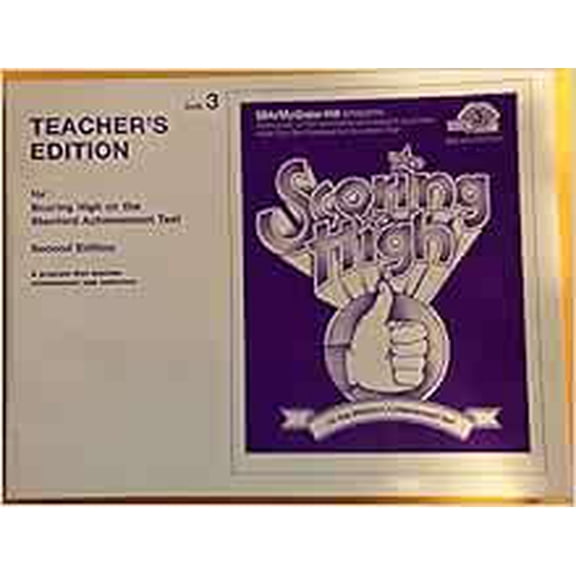 Pre-Owned Scoring High on the Stanford Achievement Test: A Program That Teaches Achievement Test Behaviors (Paperback) 0026878984 9780026878982
