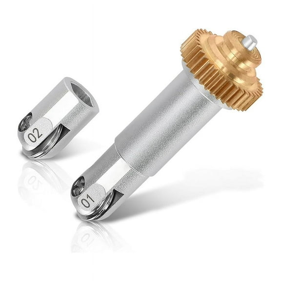 Scoring Wheel Set,Double Scoring Wheel Tip and Drive Housing for Exchange, for Making Cards,Tags and 3 D Home Decor, Etc