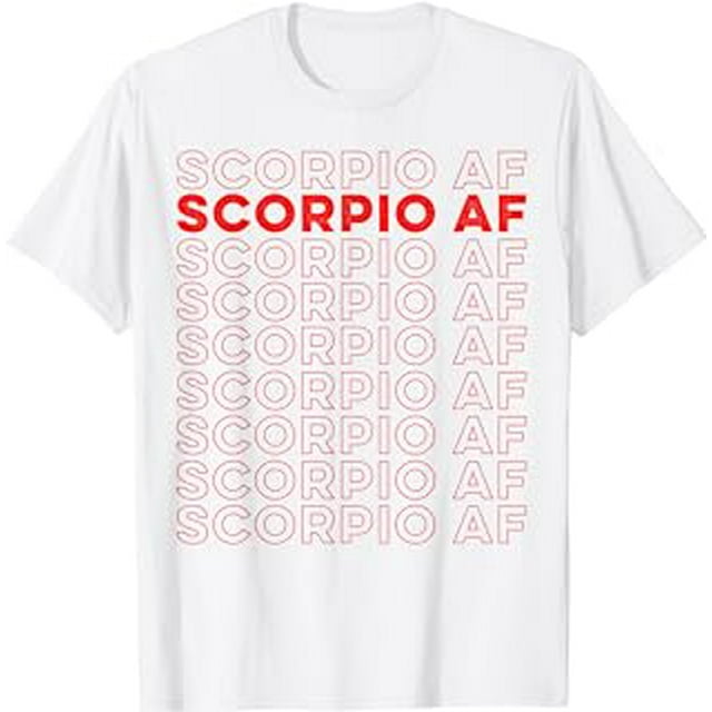 Scorpio AF T-Shirt - Walmart.com