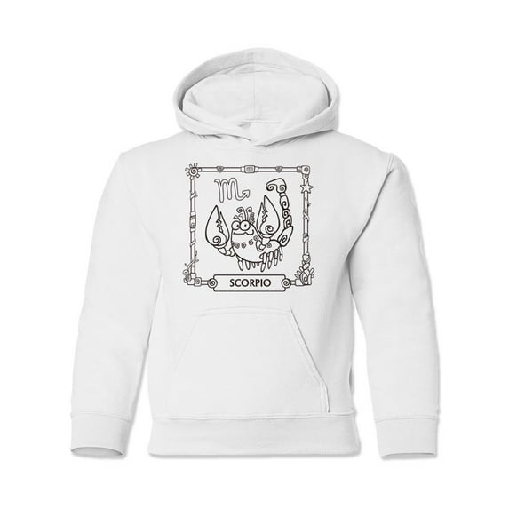 Scorpio Animal Hoodie Juniors -Image by Shutterstock, Small