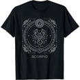 thumbnail image 1 of Scorpio Astrological Zodiac Sign Scorpian T-Shirt Black X-Large, 1 of 4