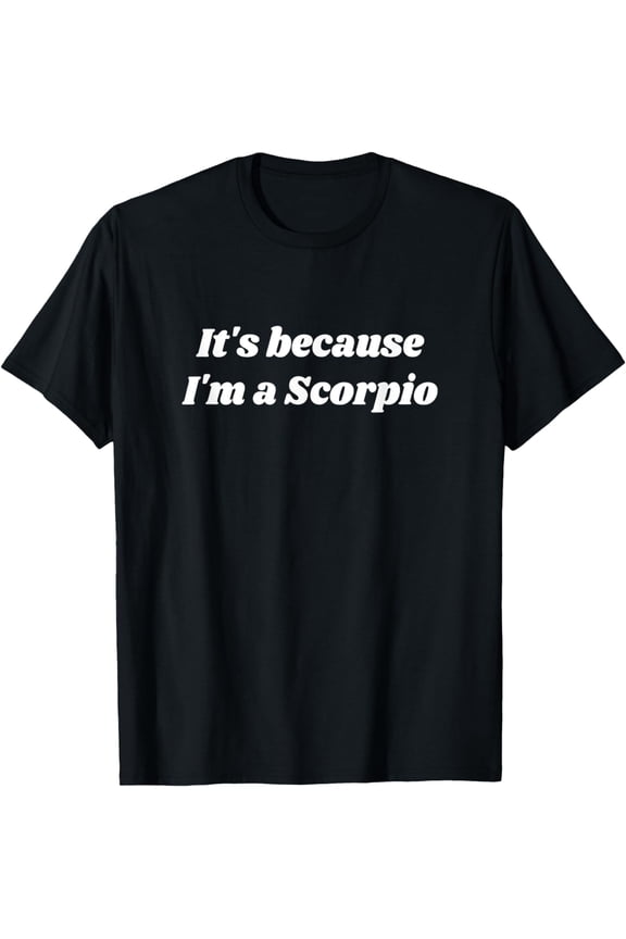Scorpio Birthday Gifts For Women Men Zodiac Sign Astrology T-Shirt