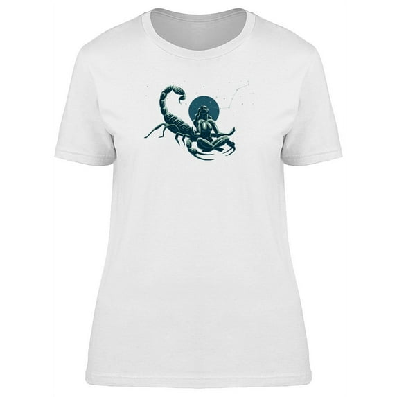 Scorpio Constellation Woman T-Shirt Women -Image by Shutterstock, Female Medium