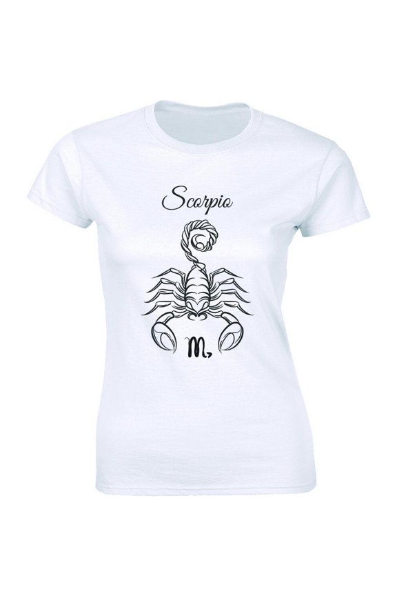 Scorpio Horoscope Tees Zodiac Signs Astrology Mens Graphic T Shirts All Size S-5XL