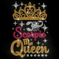 thumbnail image 1 of Scorpio Queen Rhinestone Iron on Hotfix Transfer Scorpion Star Heat Transfer Sticker Constellation Bling Clothing Decoration Applique for Shirt Bag Hat Jacket Jeans Shoes DIY Crafts Colorful, 1 of 9