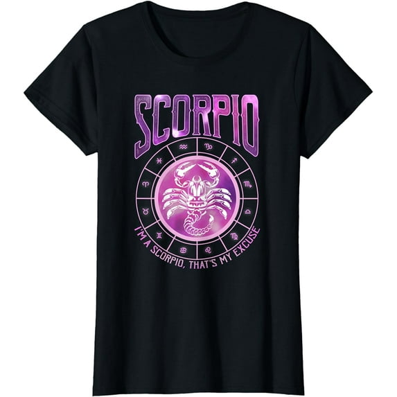 Scorpio Scorpion Zodiac Sign Funny Astrology Horoscope Gift T-Shirt