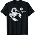 thumbnail image 1 of Scorpio Sign Zodiac Constellation Horoscope Scorpion Symbol T-Shirt, 1 of 4