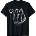 thumbnail image 1 of Scorpio Symbol Zodiac Sign October November Birthday T-Shirt, 1 of 3