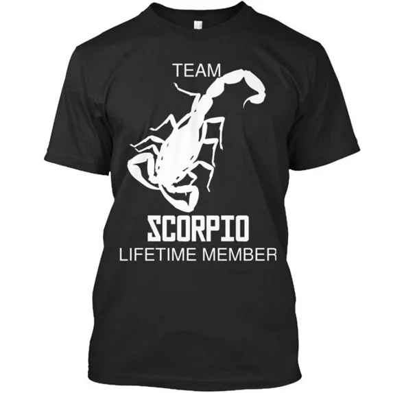 Scorpio Team T-Shirt Made in the USA Size S to 5XL