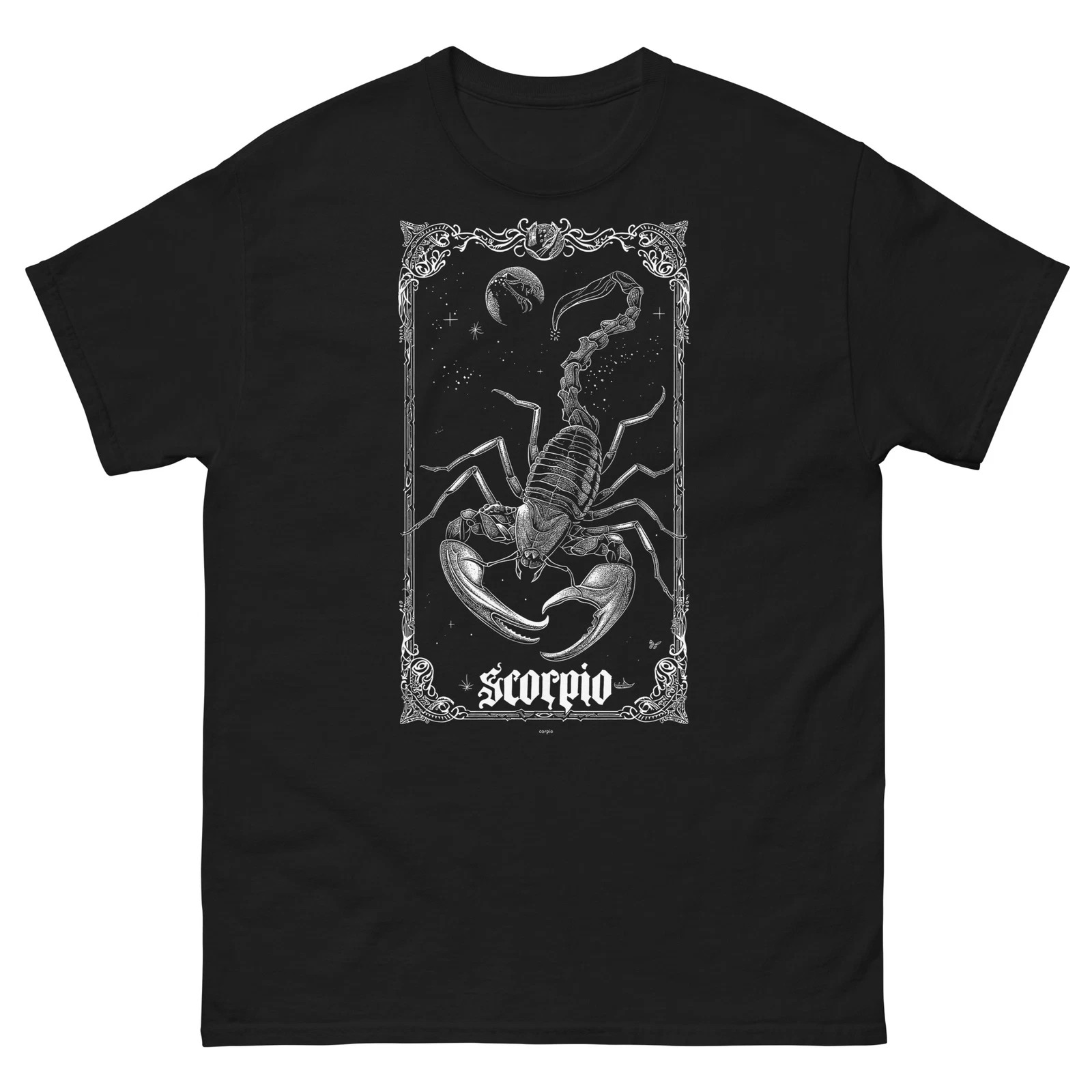 Scorpio Zodiac Astrology tee Cosmic