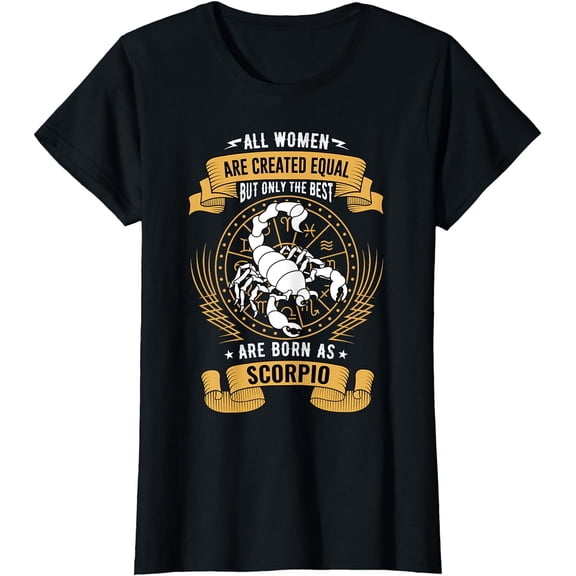 Scorpio Zodiac Birthday - Horoscope Sign Scorpio T-Shirt
