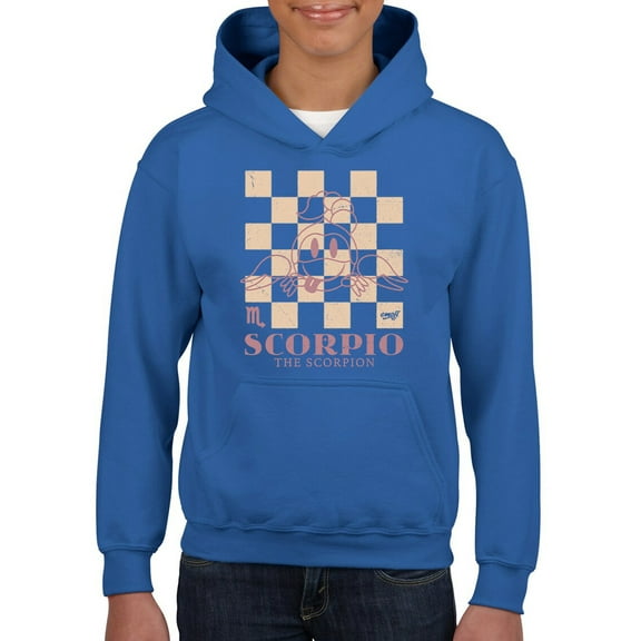 Scorpio Zodiac - Emoji Scorpion Graphic Youth's Hoodie