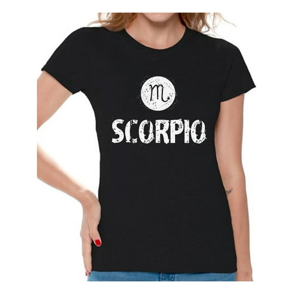Scorpio Zodiac Shirt - Birthday Astrology Gifts for Women
