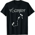 thumbnail image 1 of Scorpio Zodiac Sign Horoscope Star October November Birthday T-Shirt, 1 of 4