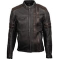 thumbnail image 1 of Scorpion 1909 Leather Jacket Black/Brown MD, 1 of 2