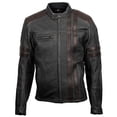 thumbnail image 1 of Scorpion 1909 Leather Jacket Black/Brown XL, 1 of 2