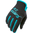 thumbnail image 1 of Scorpion Air-Stretch Grind Gloves (XXX-Large, Black/Teal), 1 of 2