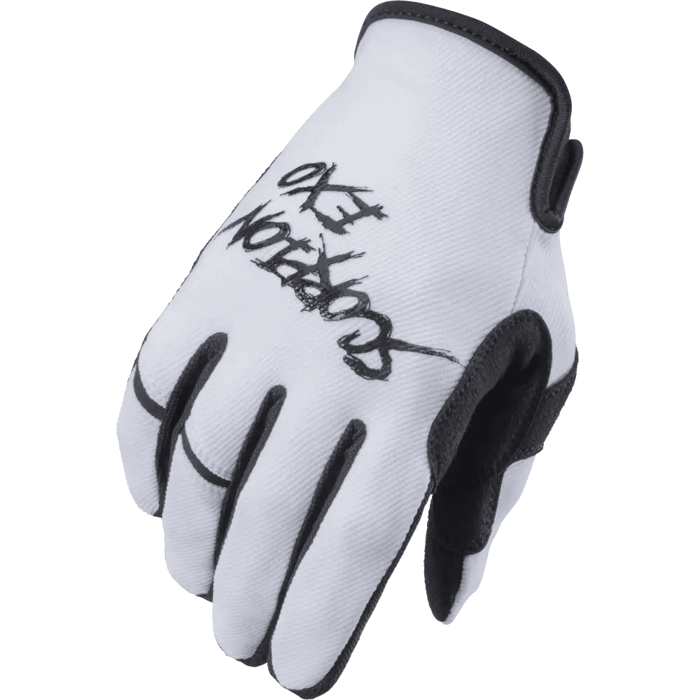 Scorpion Air-Stretch Grind Mens Textile Motorcycle Gloves White 3XL