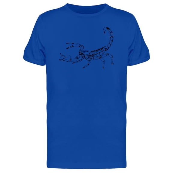 Scorpion Attack Pose Sketch Tee Men's -Image by Shutterstock