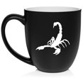 thumbnail image 1 of Scorpion Ceramic Coffee Mug Tea Cup Gift for Her, Him, Friend, Coworker, Wife, Husband (16oz Matte Black), 1 of 1