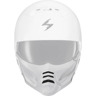 Scorpion Exo Face Mask for Covert 2 Helmets -  Gloss White - XS-Lg