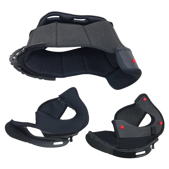 Scorpion Covert 2 Helmet KwikWick Inner Top Liner & Cheek Pad Kit Black XS