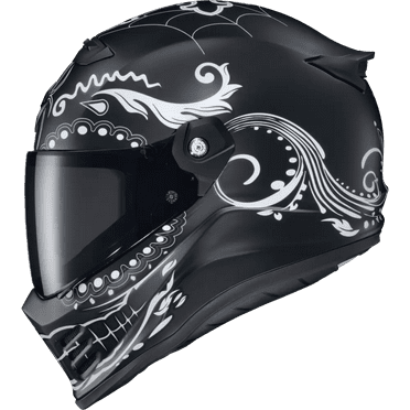 Scorpion Covert FX El Malo Helmet (XL, White/Matte Black)
