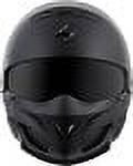 Scorpion Covert Solid Modular Helmet Matte Black Lg  COV-0105