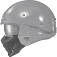 thumbnail image 1 of Scorpion Covert X Helmet Replacement Face Mask Cement Gray, 1 of 1