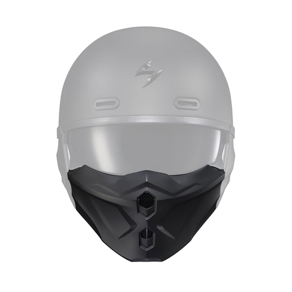 Scorpion Covert X Helmet "X" Replacement Facemask Matte Black