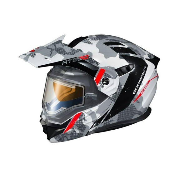 Scorpion EXO-AT950 Outrigger Cold Weather Modular Helmet W/Dual Lens Outrigger Matte-Blue XL (2024)