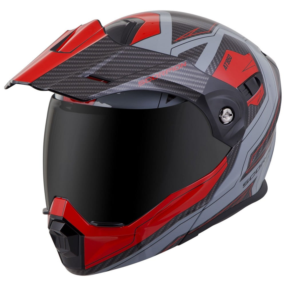 Scorpion EXO-AT950 Tucson Modular Motorcycle Helmet Red - Walmart.com
