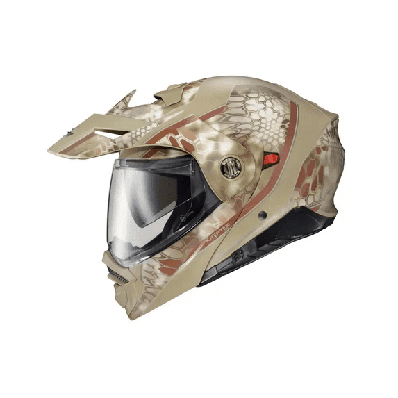 Scorpion EXO-AT960 Krytek Modular DS Motorcycle Helmet Highlander XXL