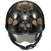 Scorpion EXO-C90 Kalavera Half Helmet - Black