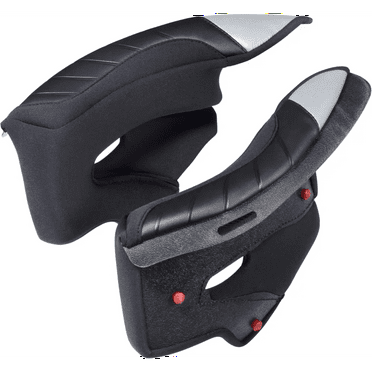 Scorpion EXO-Covert FX Helmet Kwikwick Cheek Pads Black SM