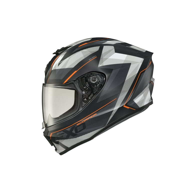 orange scorpion helmet Scorpion EXO Engage EXO-R420 - Orange