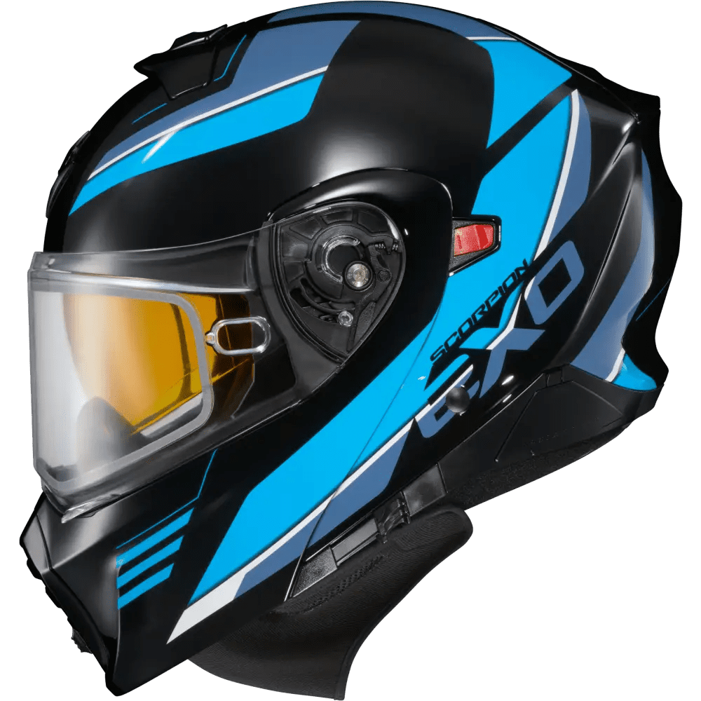 Scorpion EXO-GT930 Modulus Modular Snow Helmet w/Dual Pane Shield Black ...