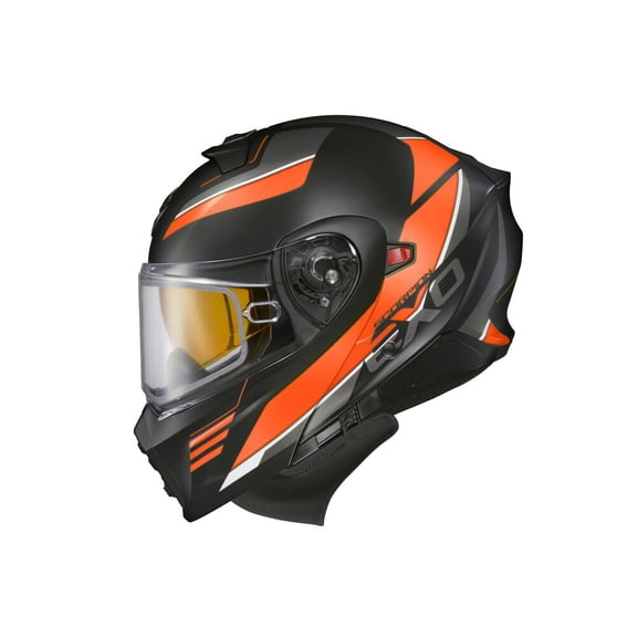 Scorpion EXO-AT930 Modulus Helmet with Dual Lens Shield (Medium, Orange)