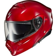 Scorpion EXO-GT930 Transformer Modular Motorcycle Helmet Black/Cherry 3XL