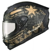 Scorpion EXO-R420 Lone Star Full Face Helmet - Black/Gold