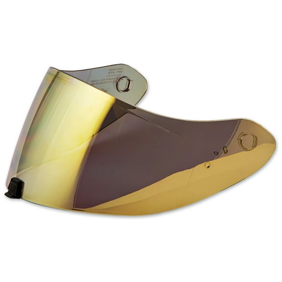 Scorpion  EXO-R420 Model Full Face Helmet Replacement Pinlock Ready Face Shield - Gold Mirror