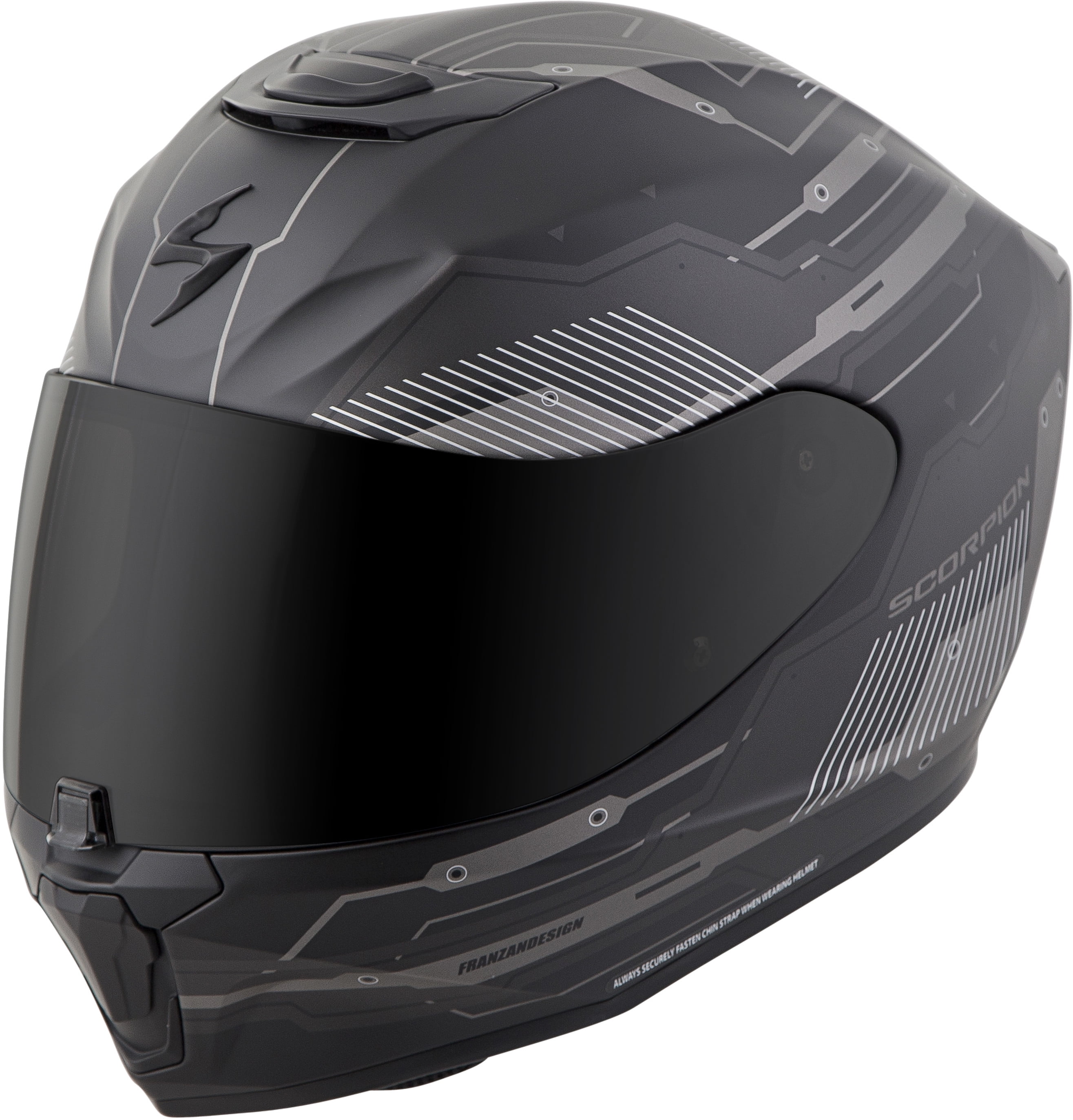 Scorpion EXO-R420 Techno Helmet - Phantom - XL - Walmart.com