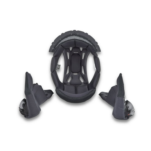 Scorpion EXO-ST1400 Helmet Kwikwick III Cheekpad & Inner Top Liner Pad Set Gray XL